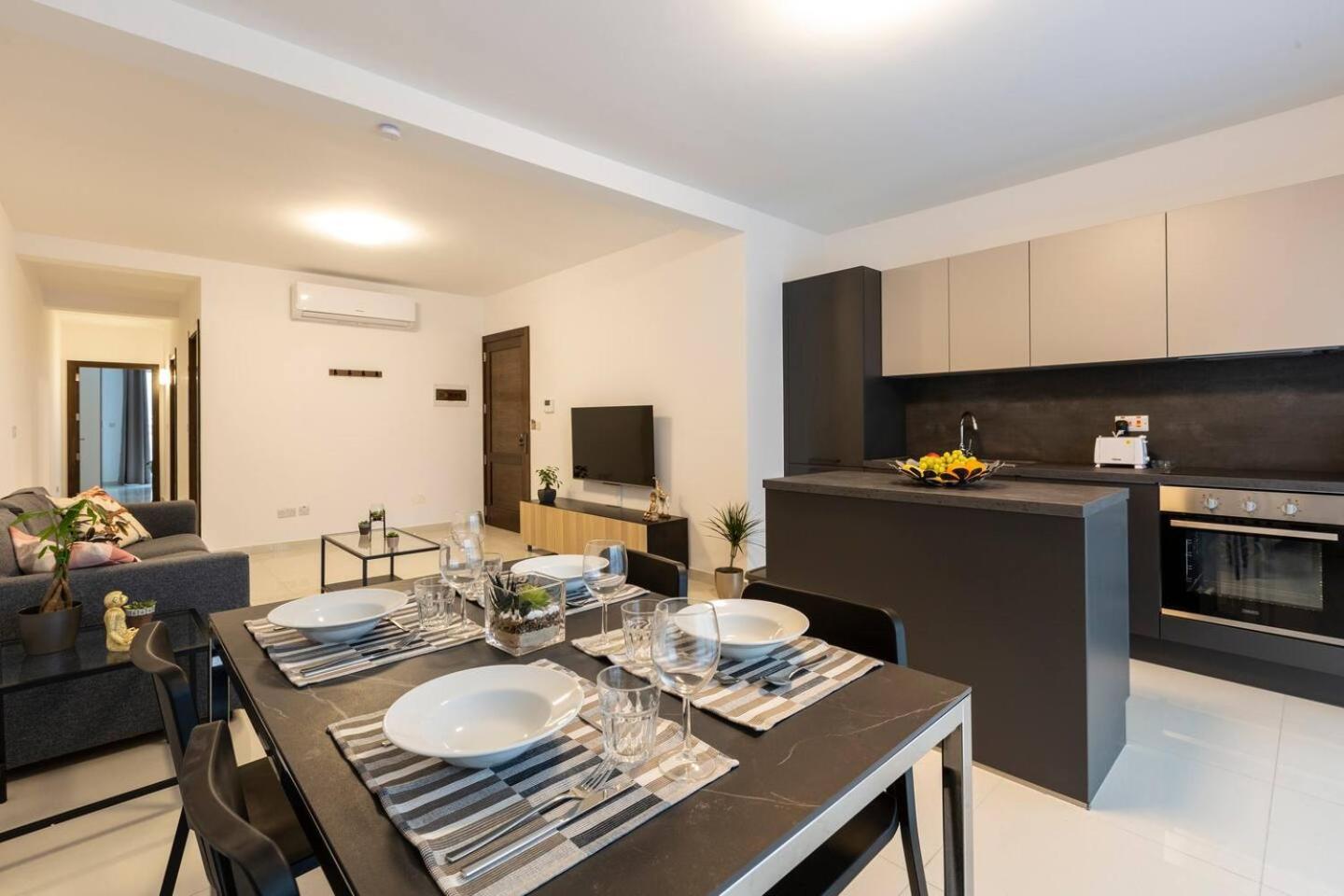 Beautiful Modern Central 2Br Apt Ta Xbiex Zewnętrze zdjęcie